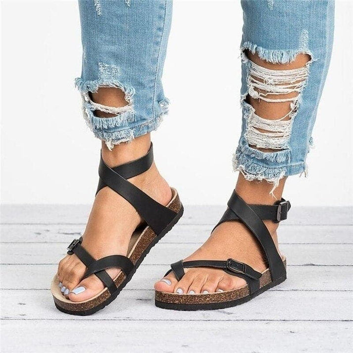 Leonora - prachtige sandalen met leren bandjes