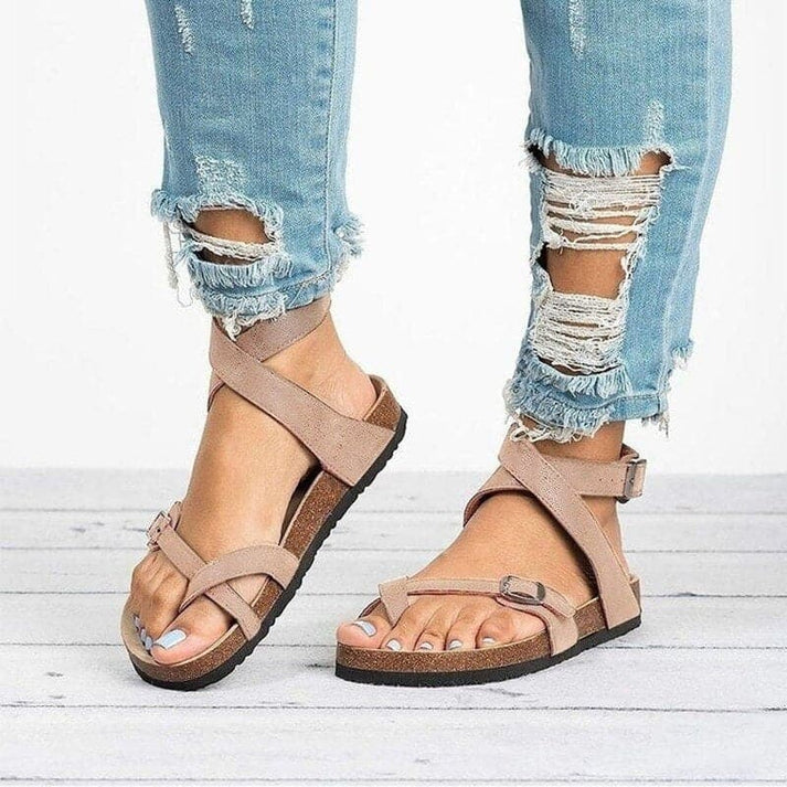 Leonora - prachtige sandalen met leren bandjes