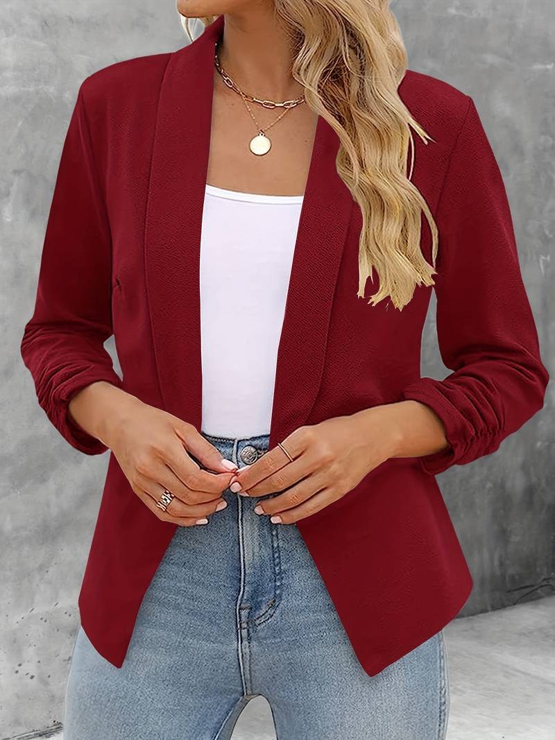 Isabella - stijlvolle blazer met open voorkant