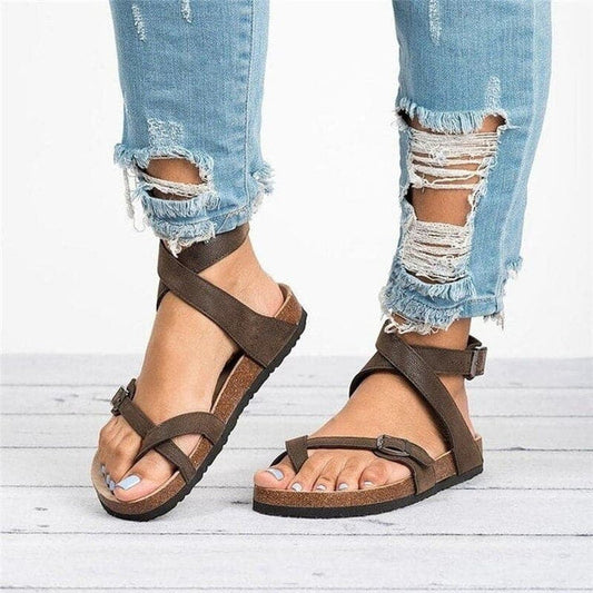 Leonora - prachtige sandalen met leren bandjes