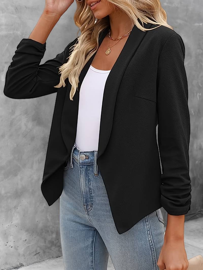 Isabella - stijlvolle blazer met open voorkant