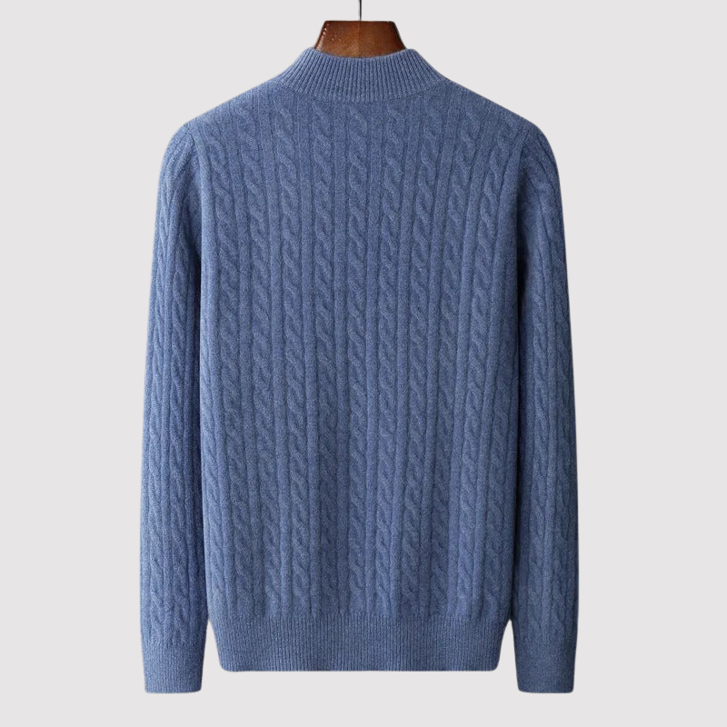 Monidoco Cashmere Half Zip Herfst Trui