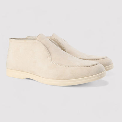 Monidoco Old Money Hoge Suède Loafers