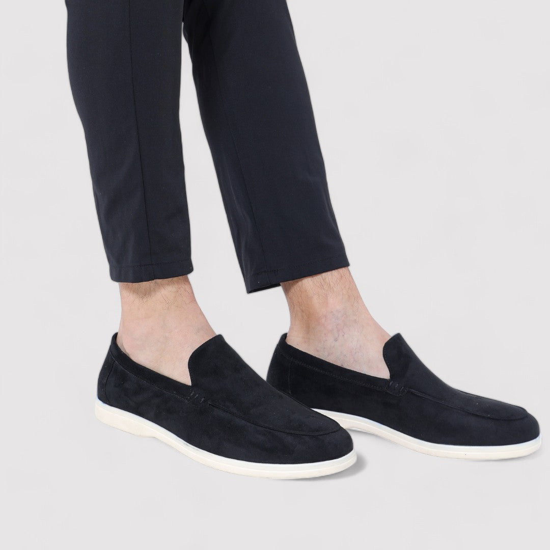 Monidoco Old Money Suede Loafers