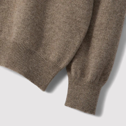 Monidoco Cashmere Half Zip Sweater