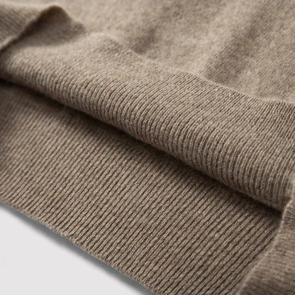 Monidoco Cashmere Half Zip Sweater