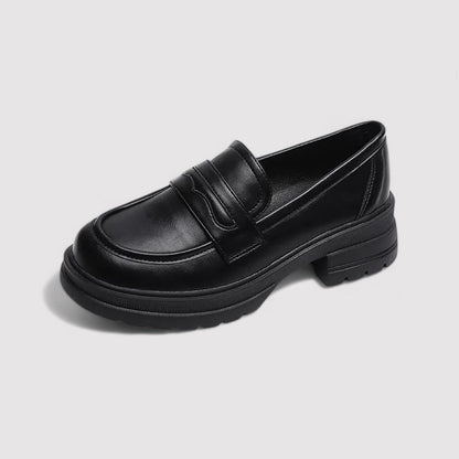 Monidoco Old Money Leren Loafers