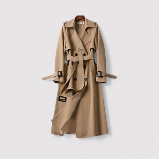 Monidoco Luxueuze Klassieke Trenchcoat