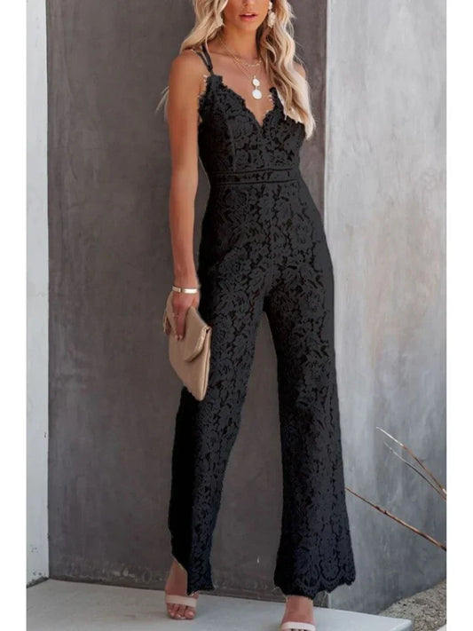 Ernestina | elegante jumpsuit met v-hals