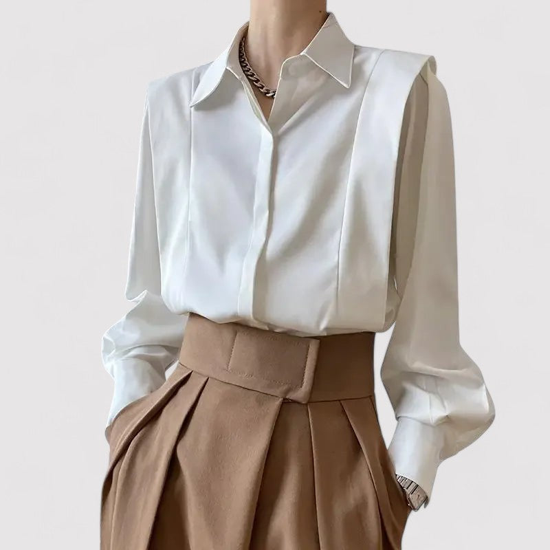 Monidoco Elegante Blouse met Lange Mouwen