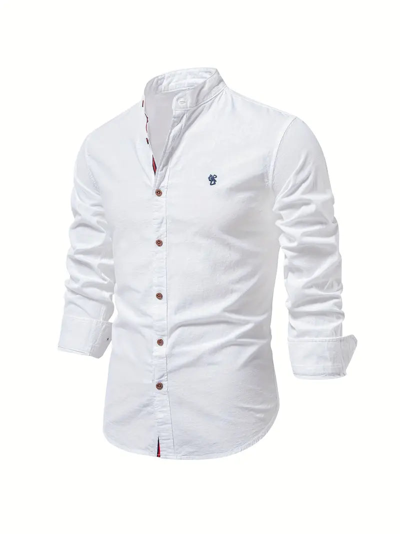 Benjamin - button-down overhemd met lange mouwen voor de lente