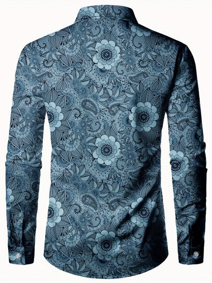 Blouse - in blauwtinten