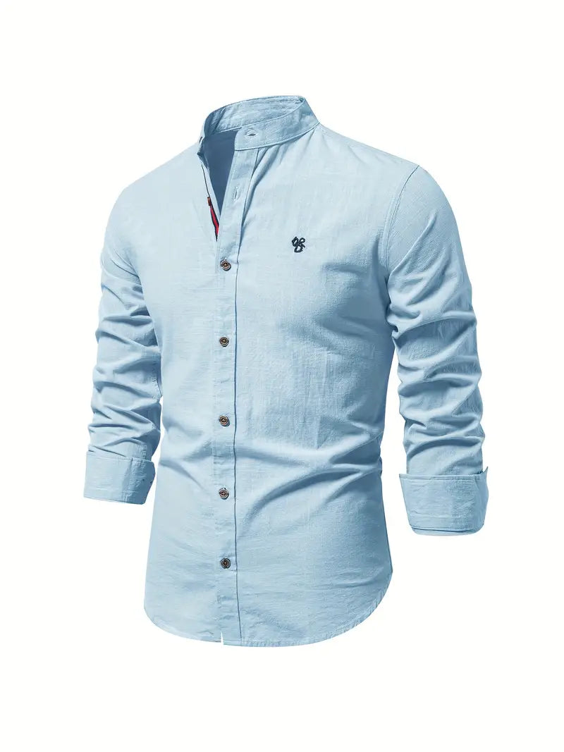 Benjamin - button-down overhemd met lange mouwen voor de lente