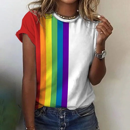 Nettie - pride regenboogshirt