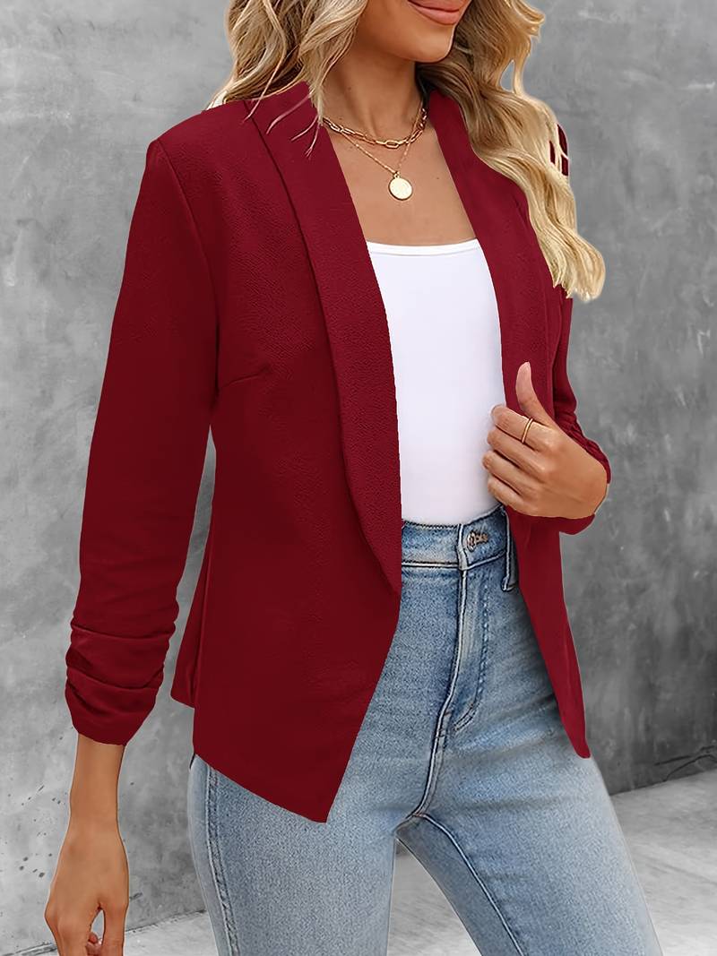 Isabella - stijlvolle blazer met open voorkant