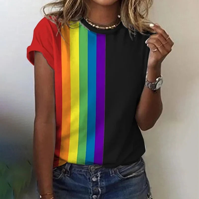 Nettie - pride regenboogshirt