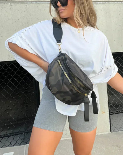 Bella – oversized shirt met basics