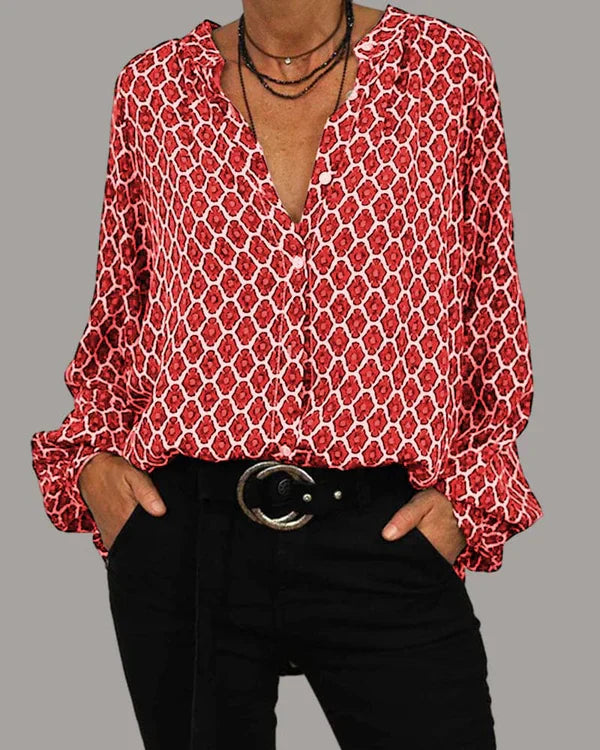 Estelle | blouse met v-hals