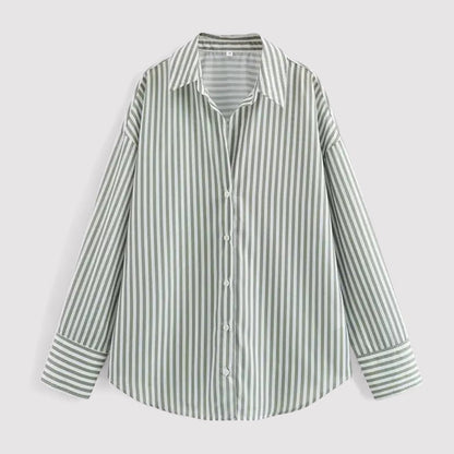 Monidoco Casual Blouse met Lange Mouwen