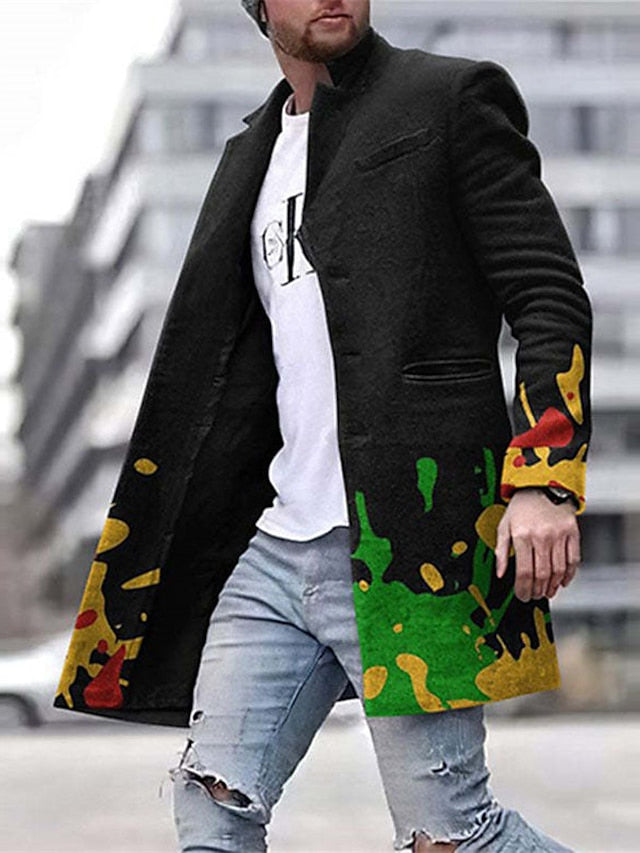 Stilvolle bunte Herrenjacke für jeden Tag, modern und bequem für vielseitige Looks